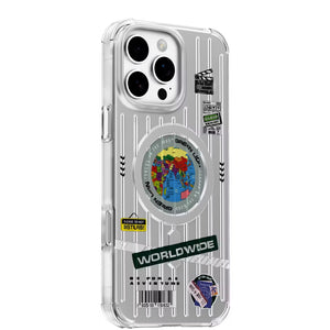 Green Lion Globe Magsafe Case For 16 ProMax