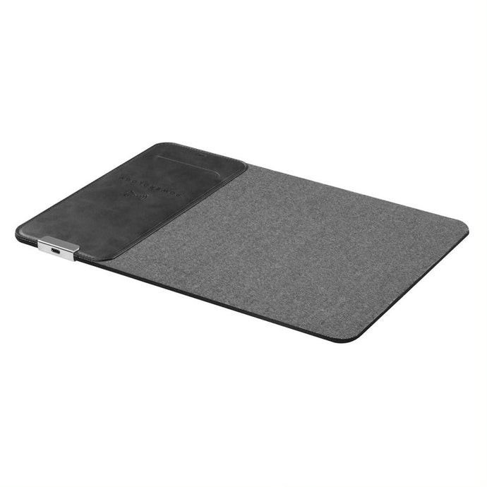 Powerology Wireless Charging  Mouse pad - Grey