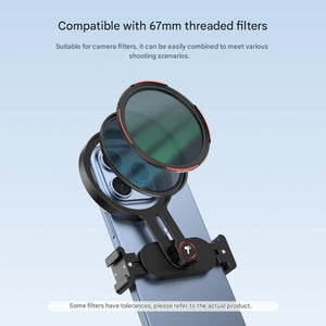 Telesin 67mm Lens + Phone Mount