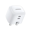 UGREEN Nexode Dual USB-C PD GaN Fast Charger 45W-White