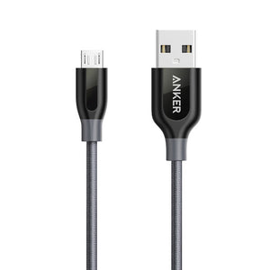 Anker PowerLine+ Micro USB 0.9m - Gray