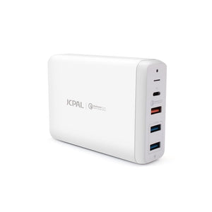 JCPAL USB-C PD multiport desktop charger-White