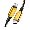 Anker 24k Gold PowerLine+III USB-C Cable with Lightning - 1.8m