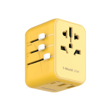 Load image into Gallery viewer, Momax 1-World 3 Port+AC Travel Adapter UA11
