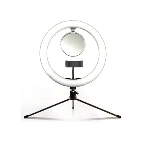 ZGA Mirror Desktop Ring Light With Tripod 10